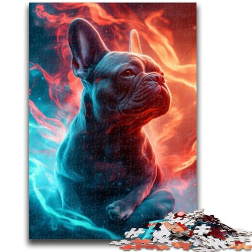 Puzzle für Erwachsene, 1000 Teile, Bulldogge, geeignet für Kinder ab 14 Jahren, anspruchsvolles Spiel, tolles Geschenk zum Spielen, 50x75cm Puzzle für Erwachsene, 1000 Teile, Bulldogge, geeignet für Kinder ab 14 Jahren, anspruchsvolles Spiel, tolles Geschenk zum Spielen, 50x75cm von ZKYUBEK