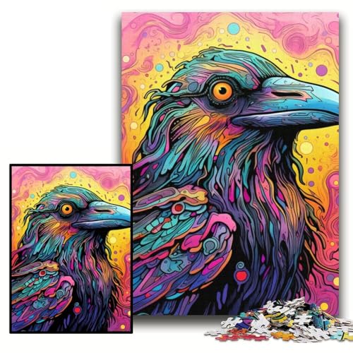 Puzzle für Erwachsene, 1000 Teile, Bunte lila Ente, unmögliches Puzzle für Erwachsene, 26x38cm, pädagogisches Denkspiel, künstlerische Heim- und Bürodekoration, ab 14 Jahren Puzzle für Erwachsene, 1000 Teile, Bunte lila Ente, unmögliches Puzzle für Erwachsene, 26x38cm, pädagogisches Denkspiel, künstlerische Heim- und Bürodekoration, ab 14 Jahren von ZKYUBEK