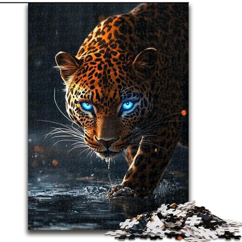 Puzzle für Erwachsene, 1000 Teile, Dschungelleopard, schwierige Puzzles für Erwachsene für Jugendliche, Lernspiele, Geschenke, 26x38cm Puzzle für Erwachsene, 1000 Teile, Dschungelleopard, schwierige Puzzles für Erwachsene für Jugendliche, Lernspiele, Geschenke, 26x38cm von ZKYUBEK
