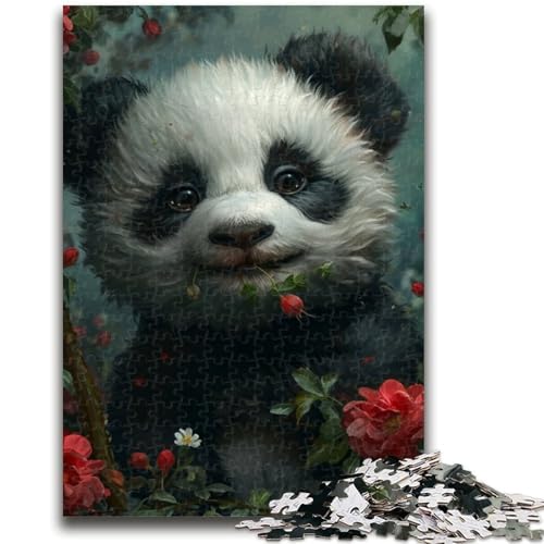 Puzzle für Erwachsene, 1000 Teile, Dschungelpanda, Familienunterhaltungsspielzeug, ganze Familie, für Kinder ab 14 Jahren, 50x75cm Puzzle für Erwachsene, 1000 Teile, Dschungelpanda, Familienunterhaltungsspielzeug, ganze Familie, für Kinder ab 14 Jahren, 50x75cm von ZKYUBEK