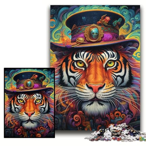 Puzzle für Erwachsene, 1000 Teile, Erdmännchen-Graffiti-Malpuzzle für Erwachsene, 26x38cm, Eltern, Partner, Freunde – ab 14 Jahren Puzzle für Erwachsene, 1000 Teile, Erdmännchen-Graffiti-Malpuzzle für Erwachsene, 26x38cm, Eltern, Partner, Freunde – ab 14 Jahren von ZKYUBEK