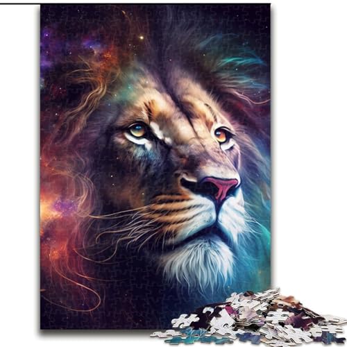 Puzzle für Erwachsene, 1000 Teile, Fantasie-Löwe, Größe 26x38cm, Denksportaufgabe, Spiel für Erwachsene, interaktive Aktivität für die ganze Familie Puzzle für Erwachsene, 1000 Teile, Fantasie-Löwe, Größe 26x38cm, Denksportaufgabe, Spiel für Erwachsene, interaktive Aktivität für die ganze Familie von ZKYUBEK
