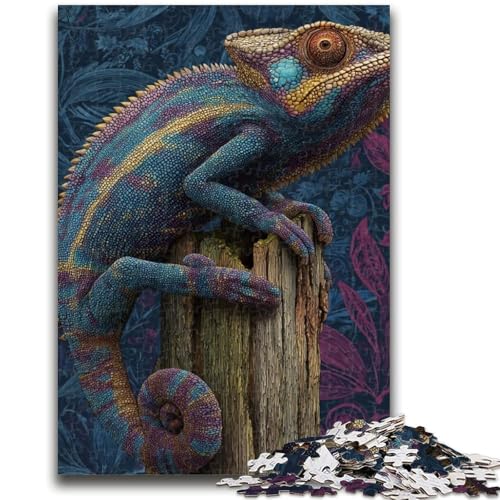 Puzzle für Erwachsene, 1000 Teile, Farbchamäleon, für Kinder ab 14 Jahren, Denksportspiel, Erwachsene und Jugendliche, 26x38cm Puzzle für Erwachsene, 1000 Teile, Farbchamäleon, für Kinder ab 14 Jahren, Denksportspiel, Erwachsene und Jugendliche, 26x38cm von ZKYUBEK