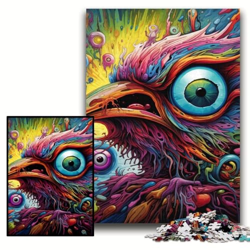 Puzzle für Erwachsene, 1000 Teile, Farbvogel, Unmögliches Puzzle für Erwachsene, 50x75cm, pädagogisches Denkspiel, künstlerische Heim- und Bürodekoration, ab 14 Jahren Puzzle für Erwachsene, 1000 Teile, Farbvogel, Unmögliches Puzzle für Erwachsene, 50x75cm, pädagogisches Denkspiel, künstlerische Heim- und Bürodekoration, ab 14 Jahren von ZKYUBEK