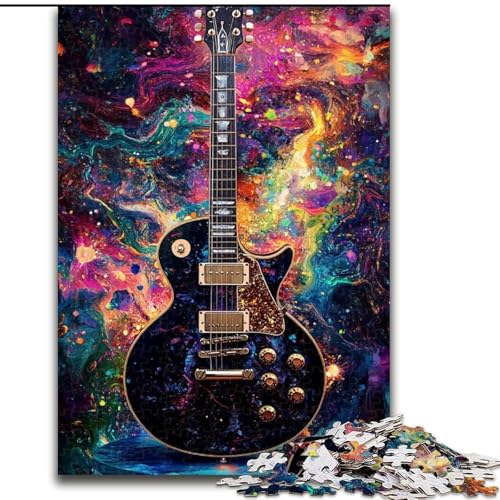 Puzzle für Erwachsene, 1000 Teile, Galaxie-Gitarren-Puzzle für Erwachsene, 50x75cm, ideal für Verliebte, perfektes Weihnachts-, Neujahrs- oder Valentinstagsgeschenk Puzzle für Erwachsene, 1000 Teile, Galaxie-Gitarren-Puzzle für Erwachsene, 50x75cm, ideal für Verliebte, perfektes Weihnachts-, Neujahrs- oder Valentinstagsgeschenk von ZKYUBEK