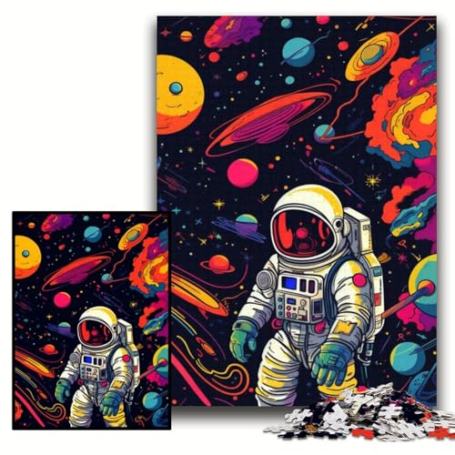 Puzzle für Erwachsene, 1000 Teile, Galaxie-Planeten-Puzzle für Erwachsene, 50x75cm, Gehirn-Herausforderung, Teenager und Heimdekoration Puzzle für Erwachsene, 1000 Teile, Galaxie-Planeten-Puzzle für Erwachsene, 50x75cm, Gehirn-Herausforderung, Teenager und Heimdekoration von ZKYUBEK