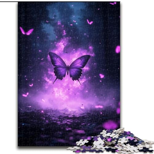 Puzzle für Erwachsene, 1000 Teile, Galaxie-Schmetterling, 26x38cm, Denkspiel für Teenager und Familieninteraktion von ZKYUBEK