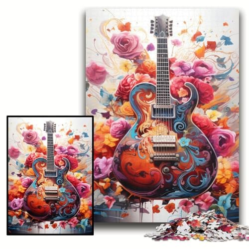 Puzzle für Erwachsene, 1000 Teile, Gitarre, schwierige Puzzles für Erwachsene, 50x75cm, lustige Aktivitäten zu Hause, Geburtstagsgeschenk, Reisegeschenke Puzzle für Erwachsene, 1000 Teile, Gitarre, schwierige Puzzles für Erwachsene, 50x75cm, lustige Aktivitäten zu Hause, Geburtstagsgeschenk, Reisegeschenke von ZKYUBEK
