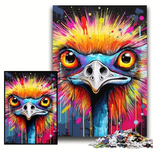 Puzzle für Erwachsene, 1000 Teile, Graffiti-Malerei, Mops, Puzzles für Erwachsene, 50x75cm, Denkspiel für Teenager und Familieninteraktion Puzzle für Erwachsene, 1000 Teile, Graffiti-Malerei, Mops, Puzzles für Erwachsene, 50x75cm, Denkspiel für Teenager und Familieninteraktion von ZKYUBEK