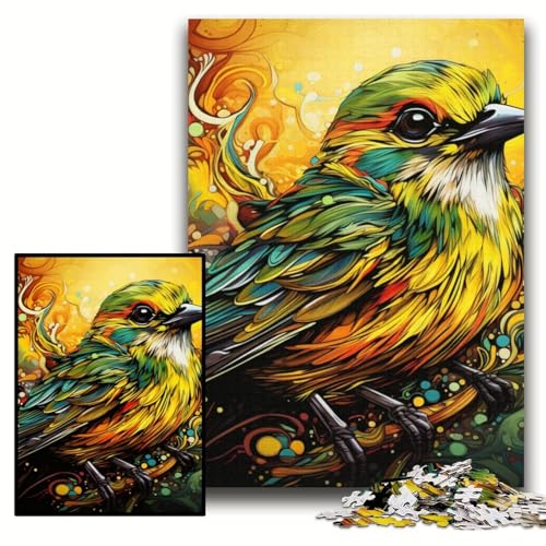 Puzzle für Erwachsene, 1000 Teile, Grüner Spatz, Unmögliches Puzzle für Erwachsene, 50x75cm, pädagogisches Denkspiel, künstlerische Heim- und Bürodekoration, ab 14 Jahren Puzzle für Erwachsene, 1000 Teile, Grüner Spatz, Unmögliches Puzzle für Erwachsene, 50x75cm, pädagogisches Denkspiel, künstlerische Heim- und Bürodekoration, ab 14 Jahren von ZKYUBEK