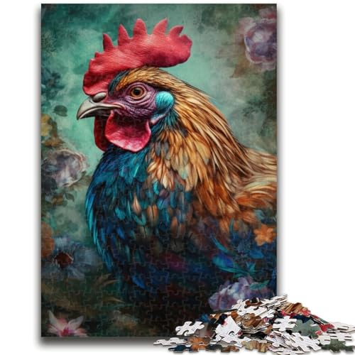 Puzzle für Erwachsene, 1000 Teile, Hahnenkunst, Familienunterhaltungsspielzeug, ganze Familie, für Kinder ab 14 Jahren, 26x38cm Puzzle für Erwachsene, 1000 Teile, Hahnenkunst, Familienunterhaltungsspielzeug, ganze Familie, für Kinder ab 14 Jahren, 26x38cm von ZKYUBEK