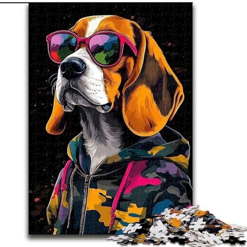 Puzzle für Erwachsene, 1000 Teile, Happy Dog, schwierige Puzzles für Erwachsene für Jugendliche, Lernspiele, Geschenke, 26x38cm Puzzle für Erwachsene, 1000 Teile, Happy Dog, schwierige Puzzles für Erwachsene für Jugendliche, Lernspiele, Geschenke, 26x38cm von ZKYUBEK