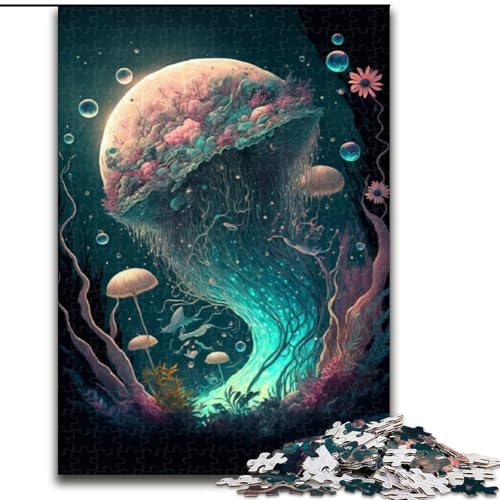 Puzzle für Erwachsene, 1000 Teile, Holzpuzzle Kosmischer Pilz, Größe 50x75cm, Aktivität zu Hause für Feiertage, Geburtstage und Spieleabende mit der Familie Puzzle für Erwachsene, 1000 Teile, Holzpuzzle Kosmischer Pilz, Größe 50x75cm, Aktivität zu Hause für Feiertage, Geburtstage und Spieleabende mit der Familie von ZKYUBEK