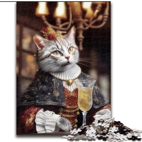 Puzzle für Erwachsene, 1000 Teile, Katze in der Bar, schwierige Puzzles für Erwachsene für Jugendliche, Lernspiele, Geschenke, 26x38cm Puzzle für Erwachsene, 1000 Teile, Katze in der Bar, schwierige Puzzles für Erwachsene für Jugendliche, Lernspiele, Geschenke, 26x38cm von ZKYUBEK