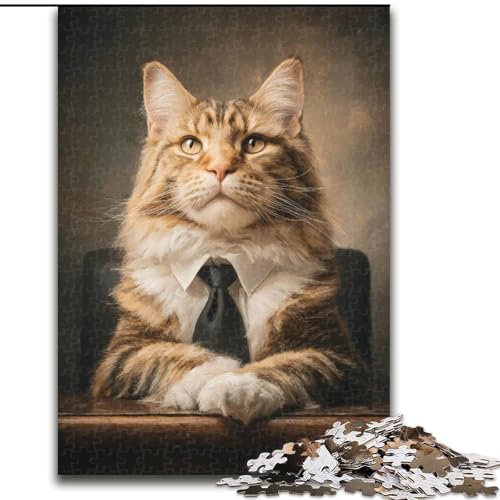 Puzzle für Erwachsene, 1000 Teile, Katzen-Puzzle, 26x38cm, Denkspiel für Teenager und Familieninteraktion von ZKYUBEK