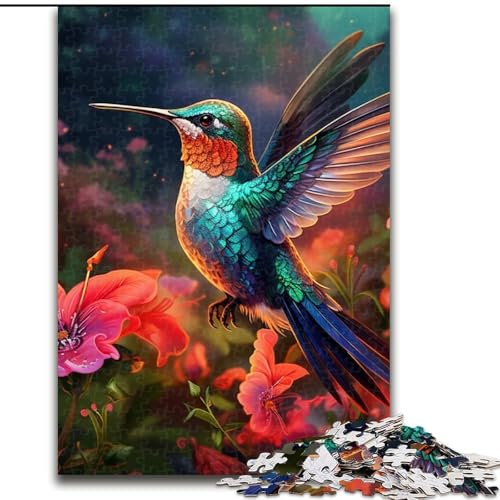 Puzzle für Erwachsene, 1000 Teile, Kolibri-Kunst-Puzzle, Größe 50x75cm, Denksportaufgabe, Spiel für Erwachsene, interaktive Aktivität für die ganze Familie Puzzle für Erwachsene, 1000 Teile, Kolibri-Kunst-Puzzle, Größe 50x75cm, Denksportaufgabe, Spiel für Erwachsene, interaktive Aktivität für die ganze Familie von ZKYUBEK