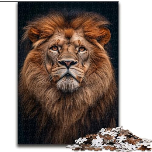 Puzzle für Erwachsene, 1000 Teile, Löwen-Puzzle, 50x75cm, Denkspiel für Teenager und Familieninteraktion von ZKYUBEK