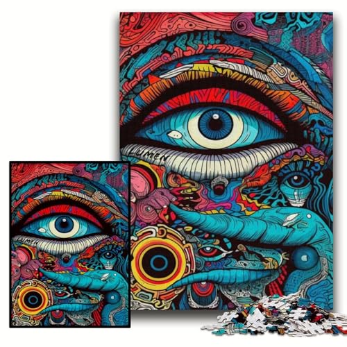 Puzzle für Erwachsene, 1000 Teile, Monstergruppe, Holzpuzzle, 50x75cm, Weihnachten, Halloween, Ostern, Neujahr Puzzle für Erwachsene, 1000 Teile, Monstergruppe, Holzpuzzle, 50x75cm, Weihnachten, Halloween, Ostern, Neujahr von ZKYUBEK
