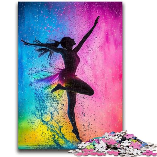 Puzzle für Erwachsene, 1000 Teile, Ölgemälde Einer Balletttänzerin, geeignet für Kinder ab 14 Jahren, anspruchsvolles Spiel, tolles Geschenk zum Spielen, 50x75cm Puzzle für Erwachsene, 1000 Teile, Ölgemälde Einer Balletttänzerin, geeignet für Kinder ab 14 Jahren, anspruchsvolles Spiel, tolles Geschenk zum Spielen, 50x75cm von ZKYUBEK