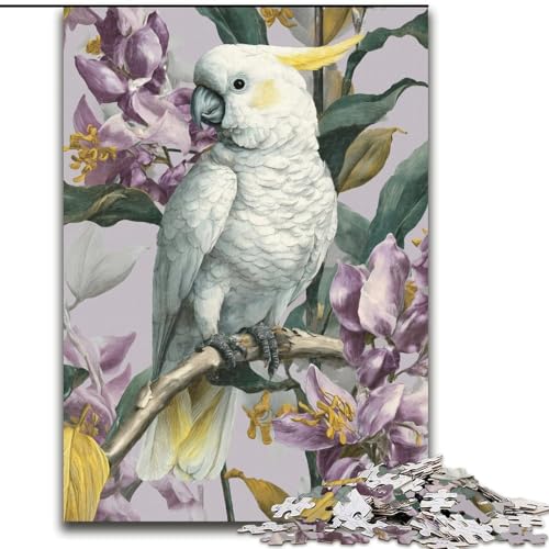 Puzzle für Erwachsene, 1000 Teile, Papagei, schwierige Puzzles für Erwachsene, 26x38cm, anspruchsvolles Denkspiel für Teenager, Spaß für den Spieleabend mit der Familie von ZKYUBEK