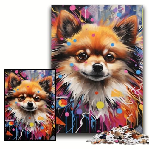 Puzzle für Erwachsene, 1000 Teile, Pommersche Graffiti, Unmögliches Puzzle für Erwachsene, 50x75cm, pädagogisches Denkspiel, künstlerische Heim- und Bürodekoration, ab 14 Jahren Puzzle für Erwachsene, 1000 Teile, Pommersche Graffiti, Unmögliches Puzzle für Erwachsene, 50x75cm, pädagogisches Denkspiel, künstlerische Heim- und Bürodekoration, ab 14 Jahren von ZKYUBEK