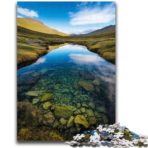 Puzzle für Erwachsene, 1000 Teile, Schöne Berge und Seen, Familienspiel, Stressabbau, Schwierige Herausforderung, Geeignet für Paare, 26x38cm Puzzle für Erwachsene, 1000 Teile, Schöne Berge und Seen, Familienspiel, Stressabbau, Schwierige Herausforderung, Geeignet für Paare, 26x38cm von ZKYUBEK