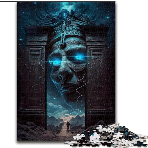 Puzzle für Erwachsene, 1000 Teile, The Gatekeeper, Größe 26x38cm, Weihnachten, Halloween, Ostern, Neujahr Puzzle für Erwachsene, 1000 Teile, The Gatekeeper, Größe 26x38cm, Weihnachten, Halloween, Ostern, Neujahr von ZKYUBEK