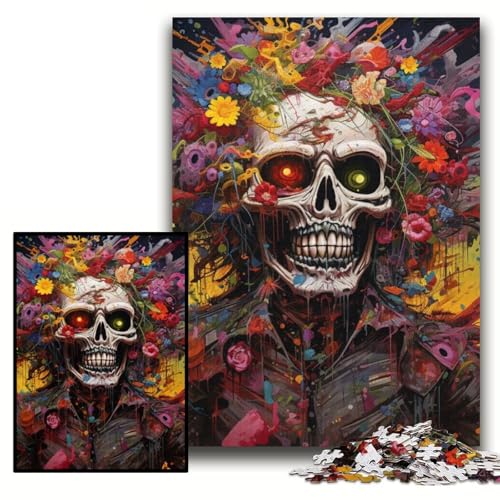 Puzzle für Erwachsene, 1000 Teile, Zombie-Puzzles für Erwachsene, 26x38cm, Denkspiel für Teenager und Familieninteraktion Puzzle für Erwachsene, 1000 Teile, Zombie-Puzzles für Erwachsene, 26x38cm, Denkspiel für Teenager und Familieninteraktion von ZKYUBEK