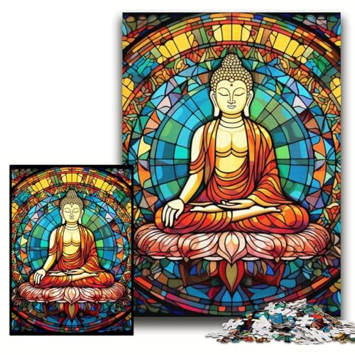 Puzzle für Erwachsene, 1000 Teile, bunter Buddha, unmögliches Puzzle für Erwachsene, 26x38cm, pädagogisches Denkspiel, künstlerische Heim- und Bürodekoration, ab 14 Jahren Puzzle für Erwachsene, 1000 Teile, bunter Buddha, unmögliches Puzzle für Erwachsene, 26x38cm, pädagogisches Denkspiel, künstlerische Heim- und Bürodekoration, ab 14 Jahren von ZKYUBEK