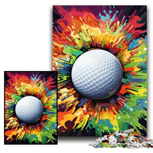 Puzzle für Erwachsene, 1000 Teile, buntes Golf-Unmögliches Puzzle für Erwachsene, 26x38cm, pädagogisches Denkspiel, künstlerische Heim- und Bürodekoration, ab 14 Jahren Puzzle für Erwachsene, 1000 Teile, buntes Golf-Unmögliches Puzzle für Erwachsene, 26x38cm, pädagogisches Denkspiel, künstlerische Heim- und Bürodekoration, ab 14 Jahren von ZKYUBEK