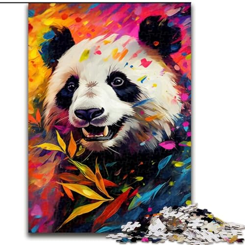 Puzzle für Erwachsene, 1000 Teile, buntes Tierpanda-Puzzle aus Holz, Größe 50x75cm, Denksportaufgabe, Spiel für Erwachsene, interaktive Aktivität für die ganze Familie Puzzle für Erwachsene, 1000 Teile, buntes Tierpanda-Puzzle aus Holz, Größe 50x75cm, Denksportaufgabe, Spiel für Erwachsene, interaktive Aktivität für die ganze Familie von ZKYUBEK