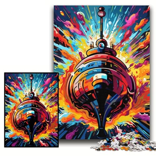 Puzzle für Erwachsene, 1000 Teile, buntes U-Boot, Kartonpuzzle, 26x38cm, Eltern, Partner, Freunde – ab 14 Jahren Puzzle für Erwachsene, 1000 Teile, buntes U-Boot, Kartonpuzzle, 26x38cm, Eltern, Partner, Freunde – ab 14 Jahren von ZKYUBEK