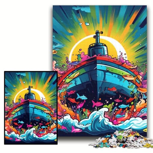 Puzzle für Erwachsene, 1000 Teile, buntes U-Boot, schwierige Puzzles für Erwachsene, 50x75cm, lustige Aktivitäten zu Hause, Geburtstagsgeschenk, Reisegeschenke Puzzle für Erwachsene, 1000 Teile, buntes U-Boot, schwierige Puzzles für Erwachsene, 50x75cm, lustige Aktivitäten zu Hause, Geburtstagsgeschenk, Reisegeschenke von ZKYUBEK