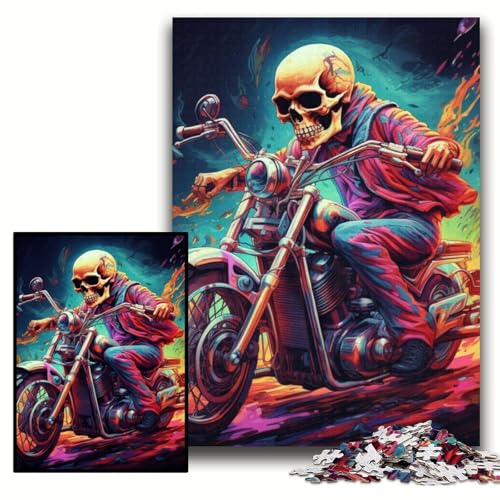 Puzzle für Erwachsene, 1000 Teile, farbenfroher Kunst-Totenkopf, unmögliches Puzzle für Erwachsene, 50x75cm, pädagogisches Denkspiel, künstlerische Heim- und Bürodekoration, ab 14 Jahren Puzzle für Erwachsene, 1000 Teile, farbenfroher Kunst-Totenkopf, unmögliches Puzzle für Erwachsene, 50x75cm, pädagogisches Denkspiel, künstlerische Heim- und Bürodekoration, ab 14 Jahren von ZKYUBEK