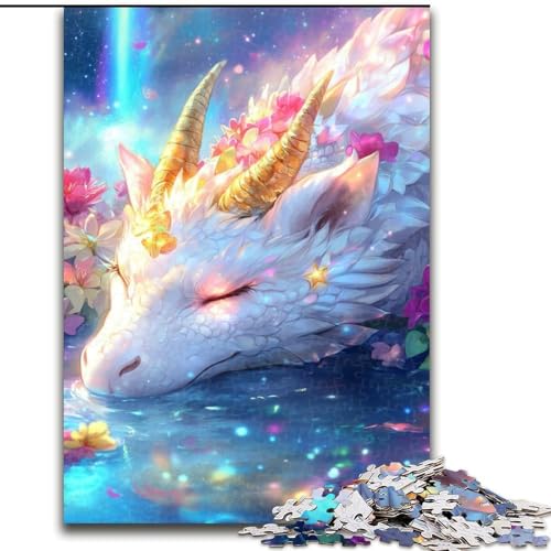 Puzzle für Erwachsene, 1000 Teile, schlafender Drache, schwierige Puzzles für Erwachsene für Jugendliche, Lernspiele, Geschenke, 26x38cm Puzzle für Erwachsene, 1000 Teile, schlafender Drache, schwierige Puzzles für Erwachsene für Jugendliche, Lernspiele, Geschenke, 26x38cm von ZKYUBEK