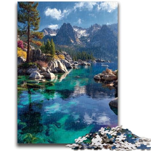 Puzzle für Erwachsene, 1000 Teile, schöne Berge und Seen, für Kinder ab 14 Jahren, Lernspiel, Herausforderung, Spielzeug, Geschenk zum Geburtstag, 26x38cm Puzzle für Erwachsene, 1000 Teile, schöne Berge und Seen, für Kinder ab 14 Jahren, Lernspiel, Herausforderung, Spielzeug, Geschenk zum Geburtstag, 26x38cm von ZKYUBEK