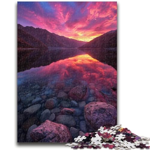 Puzzle für Erwachsene, 1000 Teile, wunderschöne Berge und Seen, Spielspielzeug, jedes Teil ist einzigartig – anspruchsvolles Familienspiel für ab 14 Jahren, 26x38cm Puzzle für Erwachsene, 1000 Teile, wunderschöne Berge und Seen, Spielspielzeug, jedes Teil ist einzigartig – anspruchsvolles Familienspiel für ab 14 Jahren, 26x38cm von ZKYUBEK