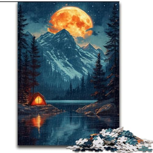Puzzle für Erwachsene, 1000 Teile, wunderschöne Wüstendünen in der Dämmerung, Größe 50x75cm, Denkspiel für Teenager und Familieninteraktion Puzzle für Erwachsene, 1000 Teile, wunderschöne Wüstendünen in der Dämmerung, Größe 50x75cm, Denkspiel für Teenager und Familieninteraktion von ZKYUBEK
