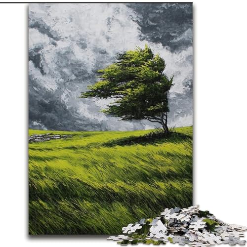 Puzzle für Erwachsene, 1000 Teile „Bäume auf der Wiese“, Holzpuzzle für Erwachsene, 26x38cm, Familienaktivität, Denksportaufgabe, Heimdekoration Puzzle für Erwachsene, 1000 Teile „Bäume auf der Wiese“, Holzpuzzle für Erwachsene, 26x38cm, Familienaktivität, Denksportaufgabe, Heimdekoration von ZKYUBEK