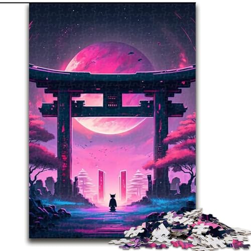 Puzzle für Erwachsene, 1000 Teile „Tor zum Jenseits“, Papppuzzle für Erwachsene, Größe 26x38cm, Denkspiel für Teenager Puzzle für Erwachsene, 1000 Teile „Tor zum Jenseits“, Papppuzzle für Erwachsene, Größe 26x38cm, Denkspiel für Teenager von ZKYUBEK