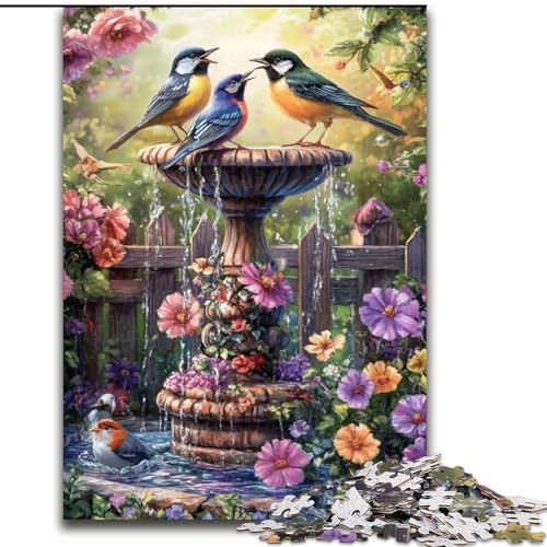 Puzzle für Erwachsene, 1000 Teile „Vögel im Garten“, Puzzle für Erwachsene, Heimdekoration, Familienspaß, ab 14 Jahren, 50x75cm Puzzle für Erwachsene, 1000 Teile „Vögel im Garten“, Puzzle für Erwachsene, Heimdekoration, Familienspaß, ab 14 Jahren, 50x75cm von ZKYUBEK