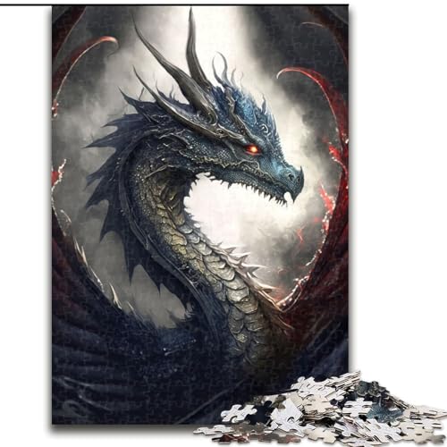 Puzzle für Erwachsene, 1000 Teile Draco II Draco II Holzpuzzle für Erwachsene, Größe 50x75cm, Denksportaufgabe, Spiel für Erwachsene, interaktive Aktivität für die ganze Familie Puzzle für Erwachsene, 1000 Teile Draco II Draco II Holzpuzzle für Erwachsene, Größe 50x75cm, Denksportaufgabe, Spiel für Erwachsene, interaktive Aktivität für die ganze Familie von ZKYUBEK