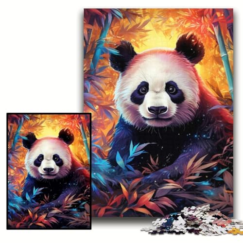 Puzzle für Erwachsene, 1000 farbenfrohe Panda-Kunst, anspruchsvolle Puzzles, 50x75cm, Lernspielzeug für Teenager, Heim- und Bürodekoration Puzzle für Erwachsene, 1000 farbenfrohe Panda-Kunst, anspruchsvolle Puzzles, 50x75cm, Lernspielzeug für Teenager, Heim- und Bürodekoration von ZKYUBEK