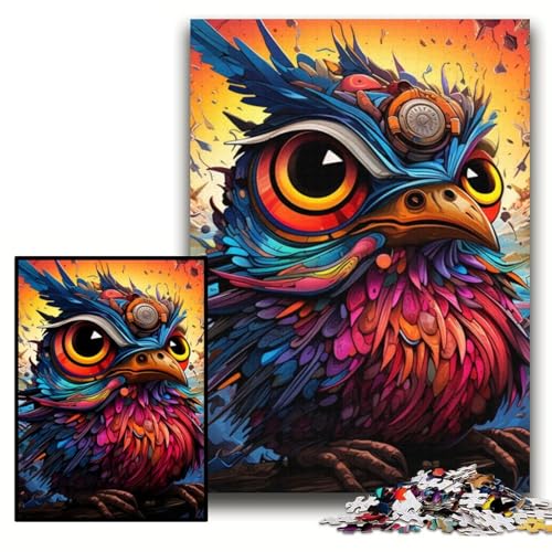 Puzzle für Erwachsene, 1000 farbige Vogel-Puzzles aus Pappe, 26x38cm, für Teenager und Familienspaß – DIY-Denkspiel als Geschenk Puzzle für Erwachsene, 1000 farbige Vogel-Puzzles aus Pappe, 26x38cm, für Teenager und Familienspaß – DIY-Denkspiel als Geschenk von ZKYUBEK