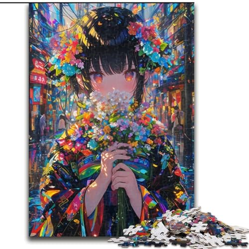 Puzzle für Erwachsene, 1000 japanische Anime-Mädchen, Holzpuzzle, 26x38cm, interaktives Familienspiel, Denksportaufgabe, Lernspielzeug Puzzle für Erwachsene, 1000 japanische Anime-Mädchen, Holzpuzzle, 26x38cm, interaktives Familienspiel, Denksportaufgabe, Lernspielzeug von ZKYUBEK