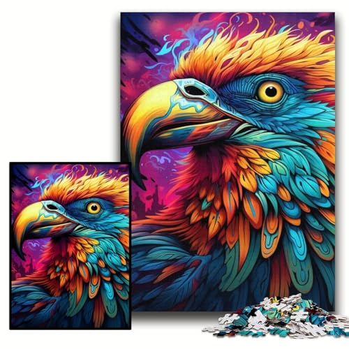 Puzzle für Erwachsene, 1000 psychedelische Vögel, anspruchsvolle Puzzles, 50x75cm, Lernspielzeug für Teenager, Heimbüro-Dekor Puzzle für Erwachsene, 1000 psychedelische Vögel, anspruchsvolle Puzzles, 50x75cm, Lernspielzeug für Teenager, Heimbüro-Dekor von ZKYUBEK