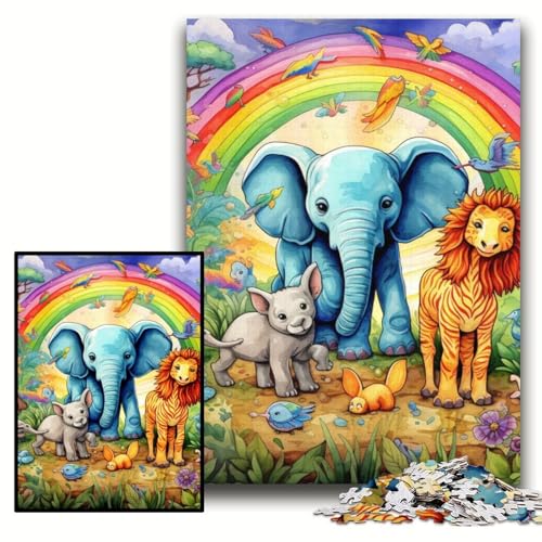 Puzzle für Erwachsene, 1000 süße Haie, anspruchsvolle Puzzles, 50x75cm, Lernspielzeug für Teenager, Heim- und Bürodekoration von ZKYUBEK
