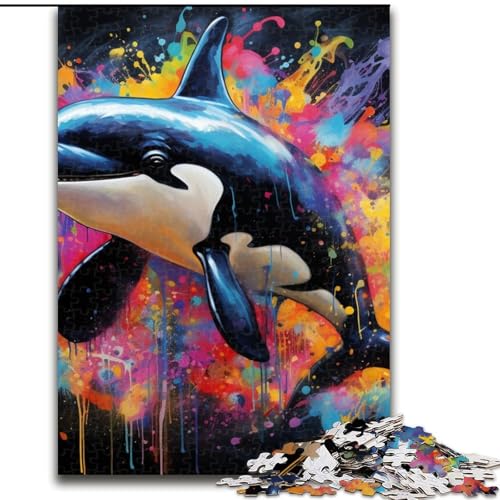 Puzzle für Erwachsene, 1000-teiliges Affen-Puzzle für Erwachsene, Größe 26x38cm, anspruchsvolles Denkspiel – entspannendes Spielzeug für Teenager von ZKYUBEK