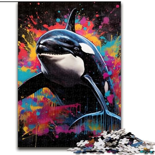 Puzzle für Erwachsene, 1000-teiliges Affen-Puzzle für Erwachsene, Größe 50x75cm, anspruchsvolles Denkspiel – entspannendes Spielzeug für Teenager von ZKYUBEK