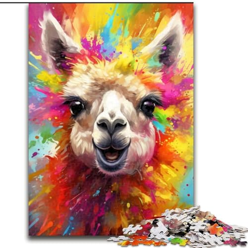 Puzzle für Erwachsene, 1000-teiliges Alpaka-Holzpuzzle, Größe 50x75cm, für Reiseliebhaber und Paare, anspruchsvolles Spielzeug Puzzle für Erwachsene, 1000-teiliges Alpaka-Holzpuzzle, Größe 50x75cm, für Reiseliebhaber und Paare, anspruchsvolles Spielzeug von ZKYUBEK
